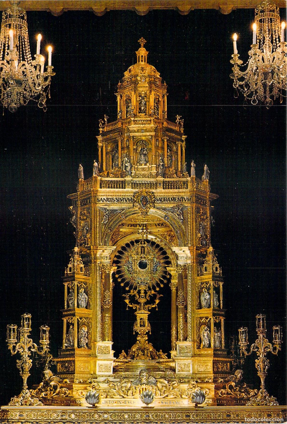 Postales: Postal Catedral de Valencia Custodia Monumental