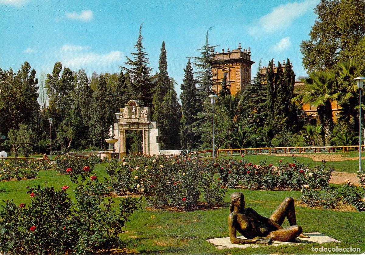 Postales: Postal de Valencia: Jardines de Viveros y Rosaleda