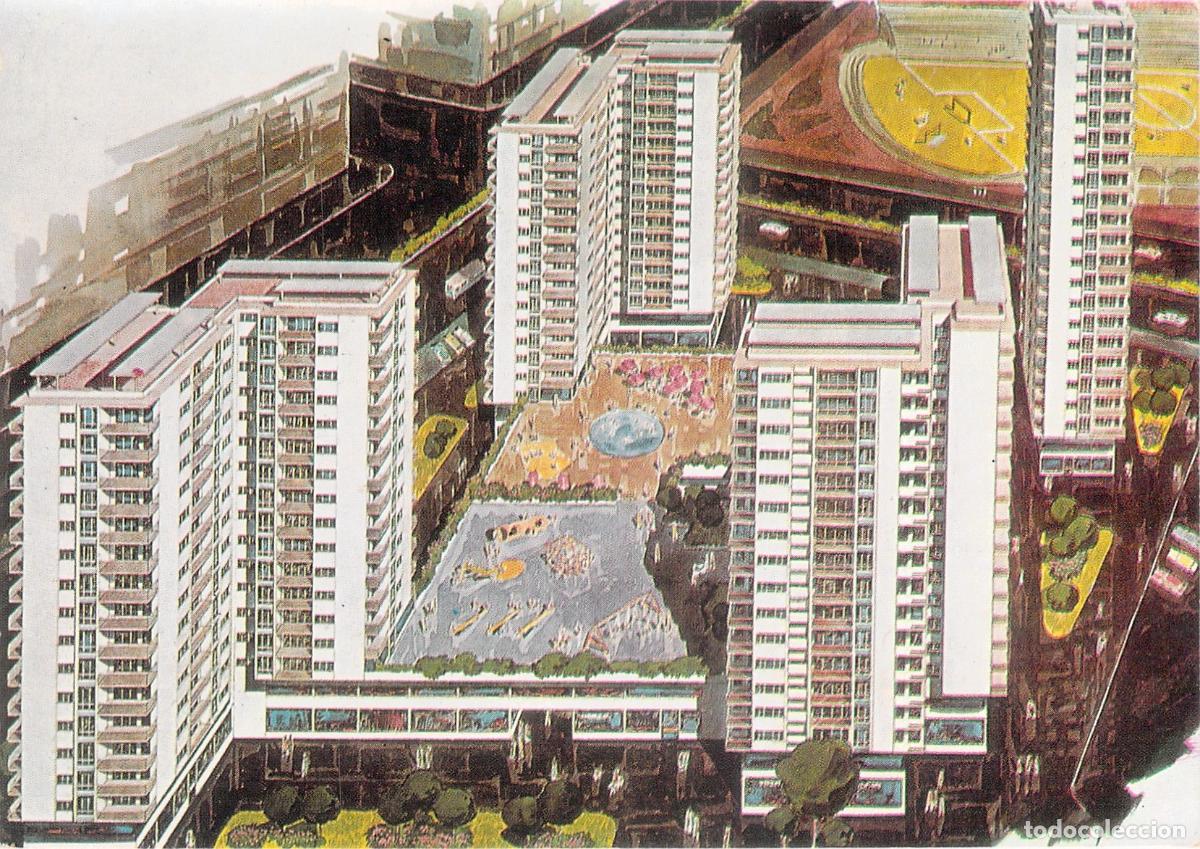 Cartes Postales: Postal de Valencia, Complejo Residencial Ciudad Universitaria