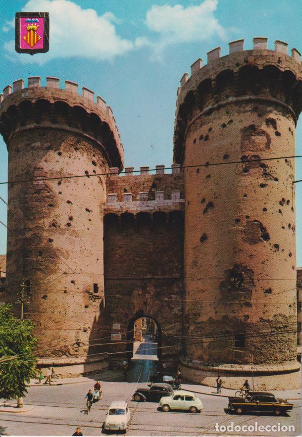 Postales: VALENCIA, TORRES DE CUARTE - ESCUDO DE ORO N&ordm;908 - CIRCULADA 1967