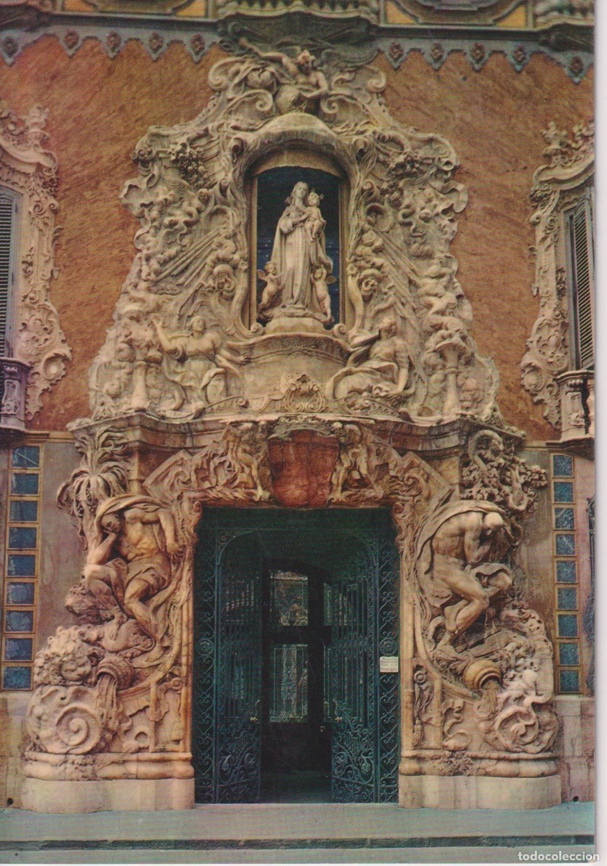 Postais: VALENCIA, PUERTA DEL PALACIO DEL MARQU&Eacute;S DE DOS AGUAS - FOTO RADA 101 - S/C