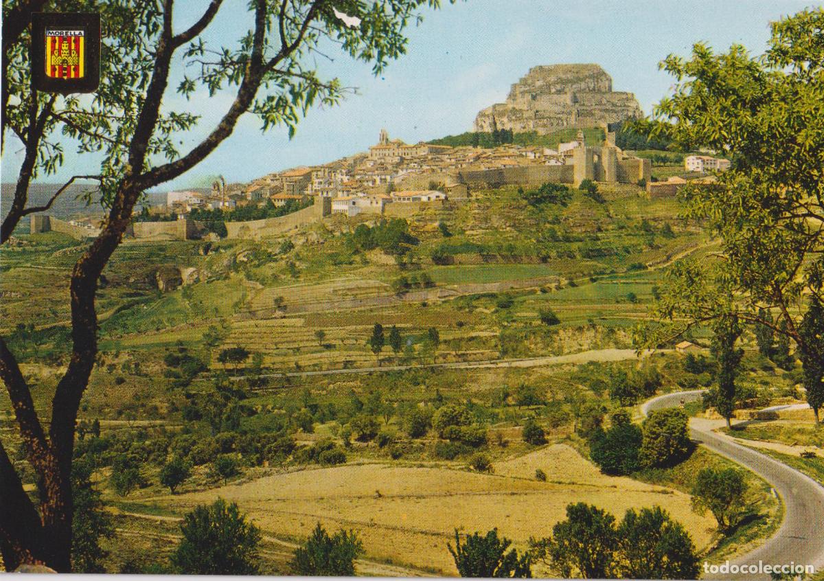 Postales: MORELLA (CASTELL&Oacute;N) VISTA PANOR&Aacute;MICA - ESCUDO DE ORO N&ordm;34 - S/C