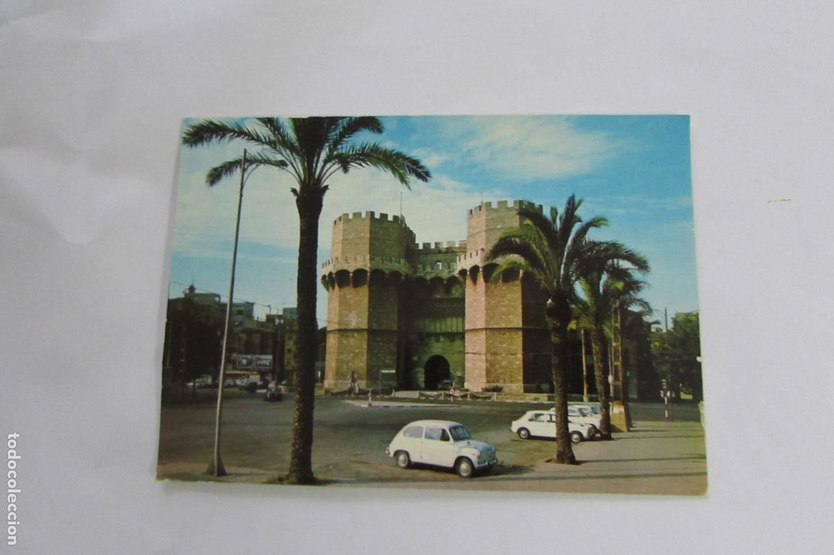 Postales: VALENCIA 2515 TORRES DE SERRANOS ESCRITA