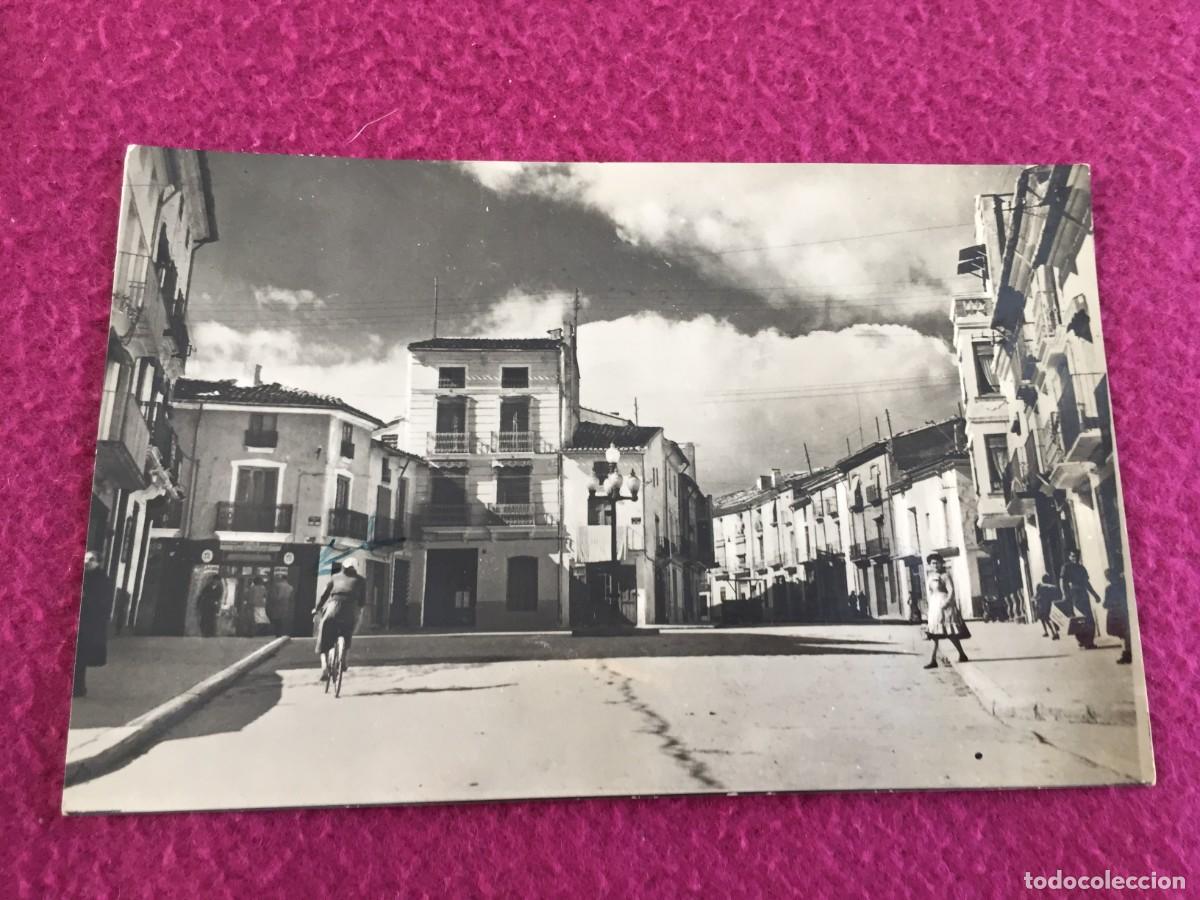 Postales: UTIEL (Valencia) Postal Animada, N&ordm; 7, Plaza de Calvo Sotelo. Edita: Verdejo