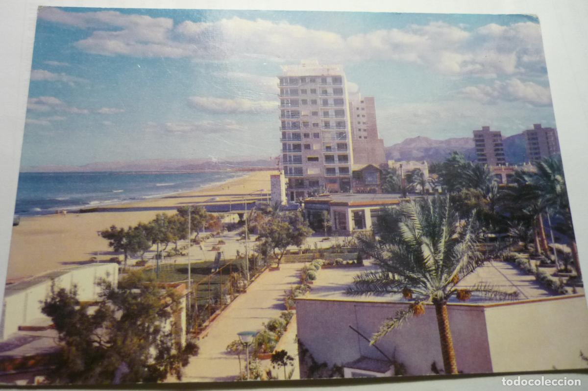 Postales: postal cullera pl.victoria y playa s antonio