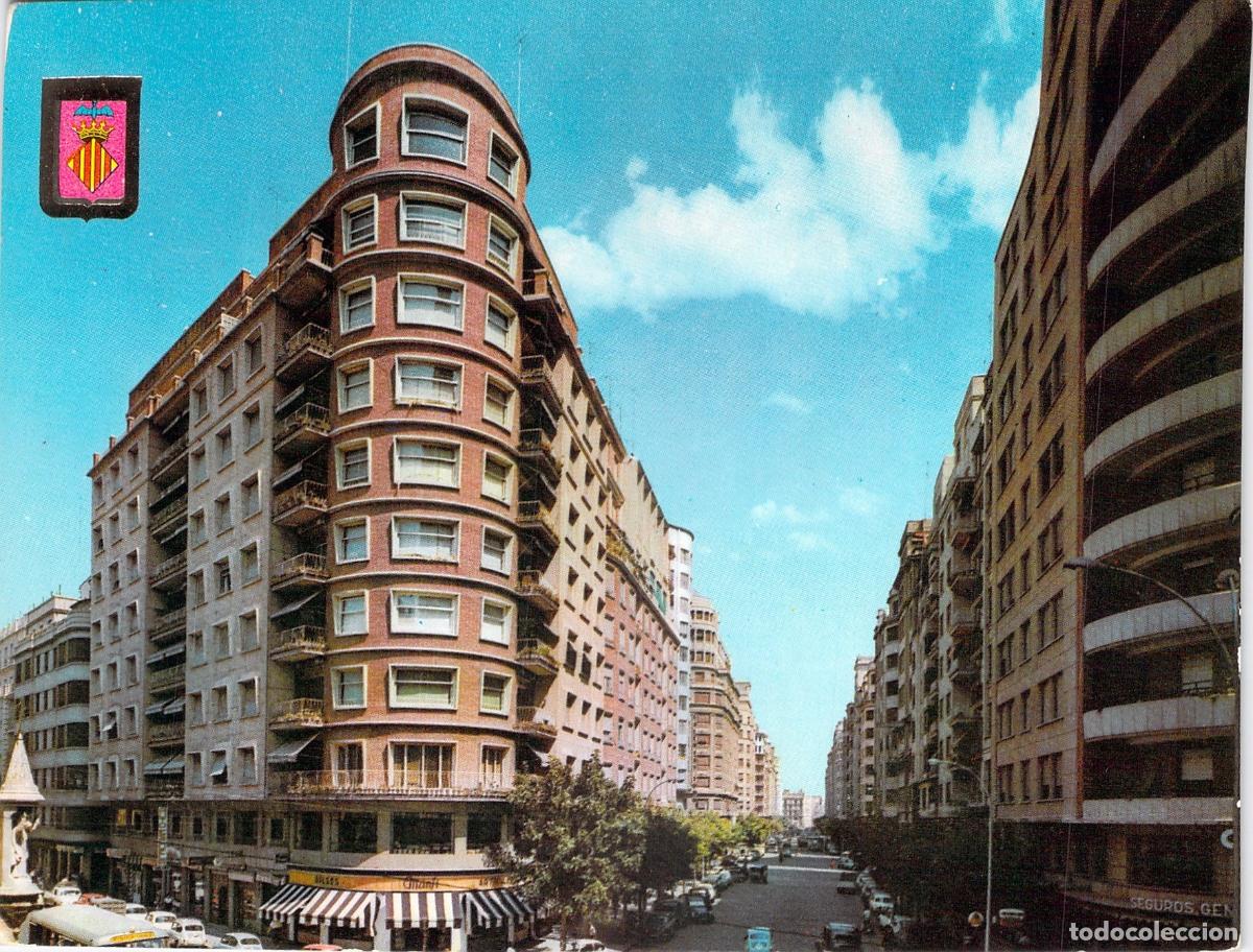 Postales: Postal de Valencia Avenida Bar&oacute;n de C&aacute;rcer Ediciones FISA