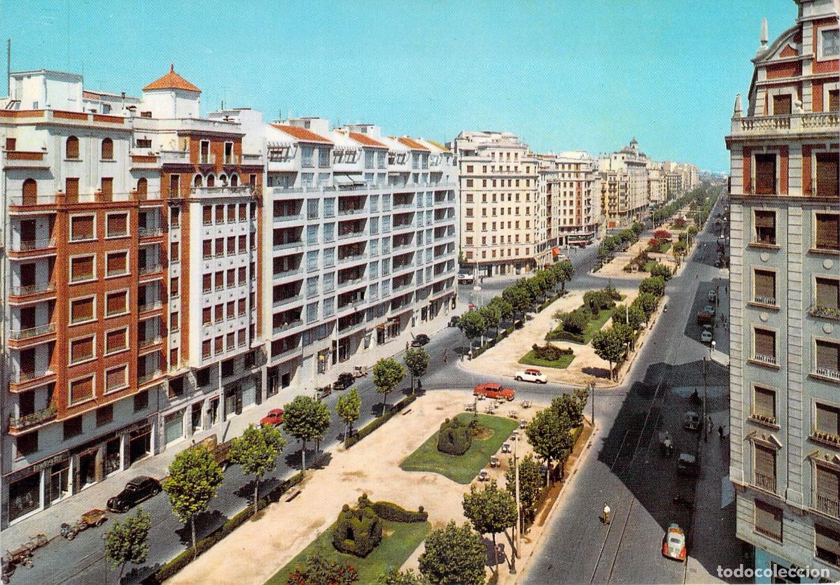 Postales: Postal de la Gran V&iacute;a de Fernando el Cat&oacute;lico en Valencia