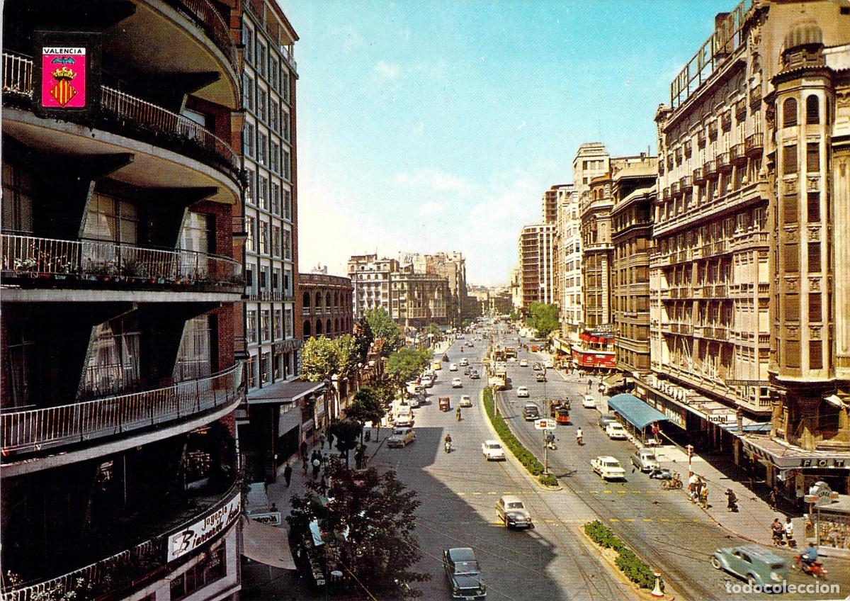 Postales: Postal de la Calle de J&aacute;tiva en Valencia