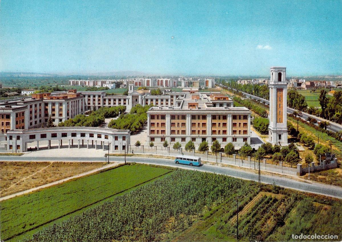 Postales: Postal Hospital Provincial Avenida de Castilla Valencia