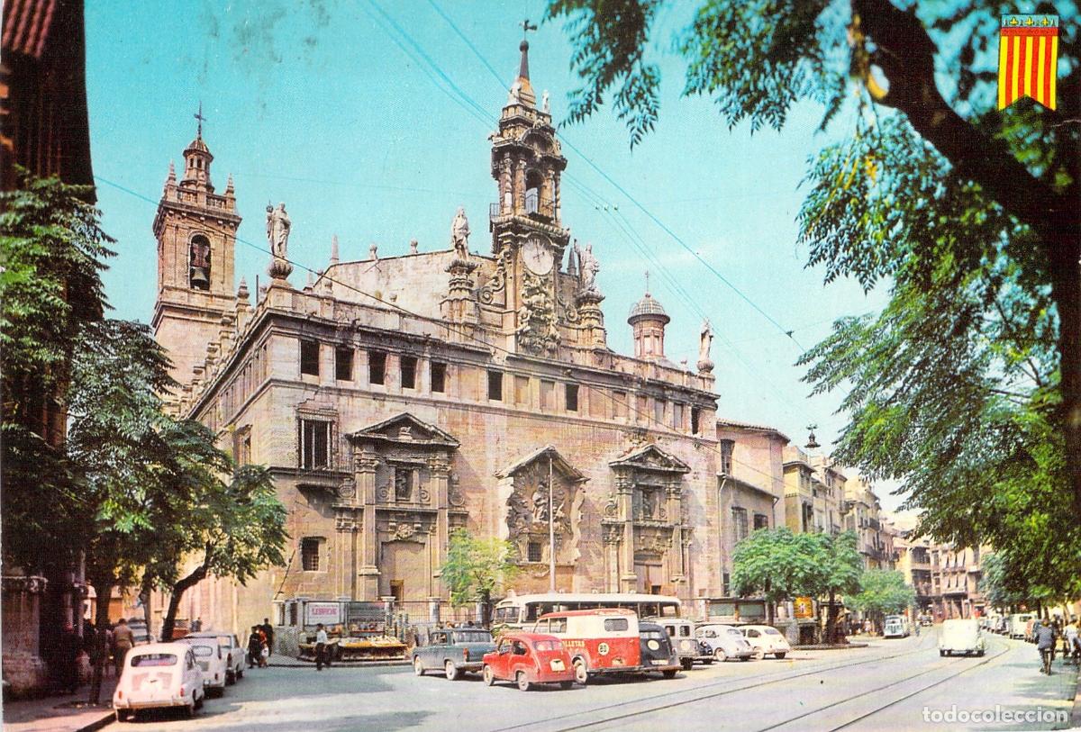 Postales: Postal de la Iglesia de los Santos Juanes en Valencia