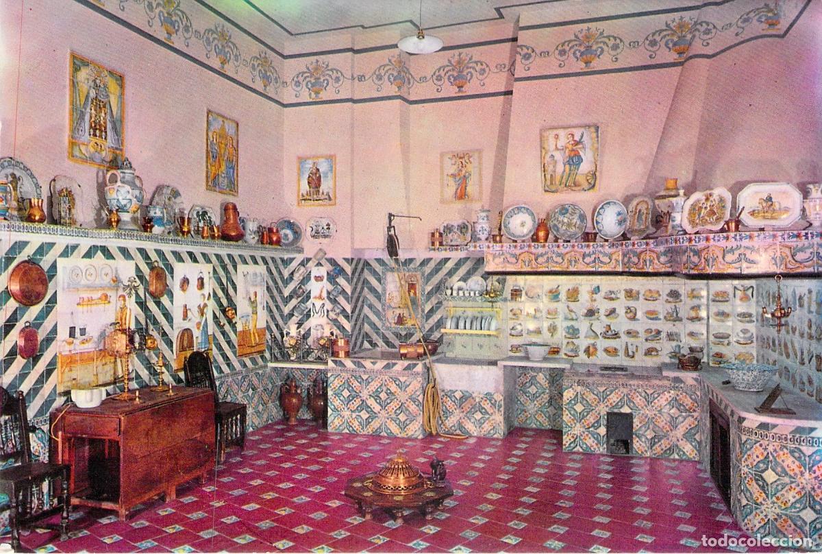 Postales: Postal Museo Nacional de Cer&aacute;mica Cocina Valenciana