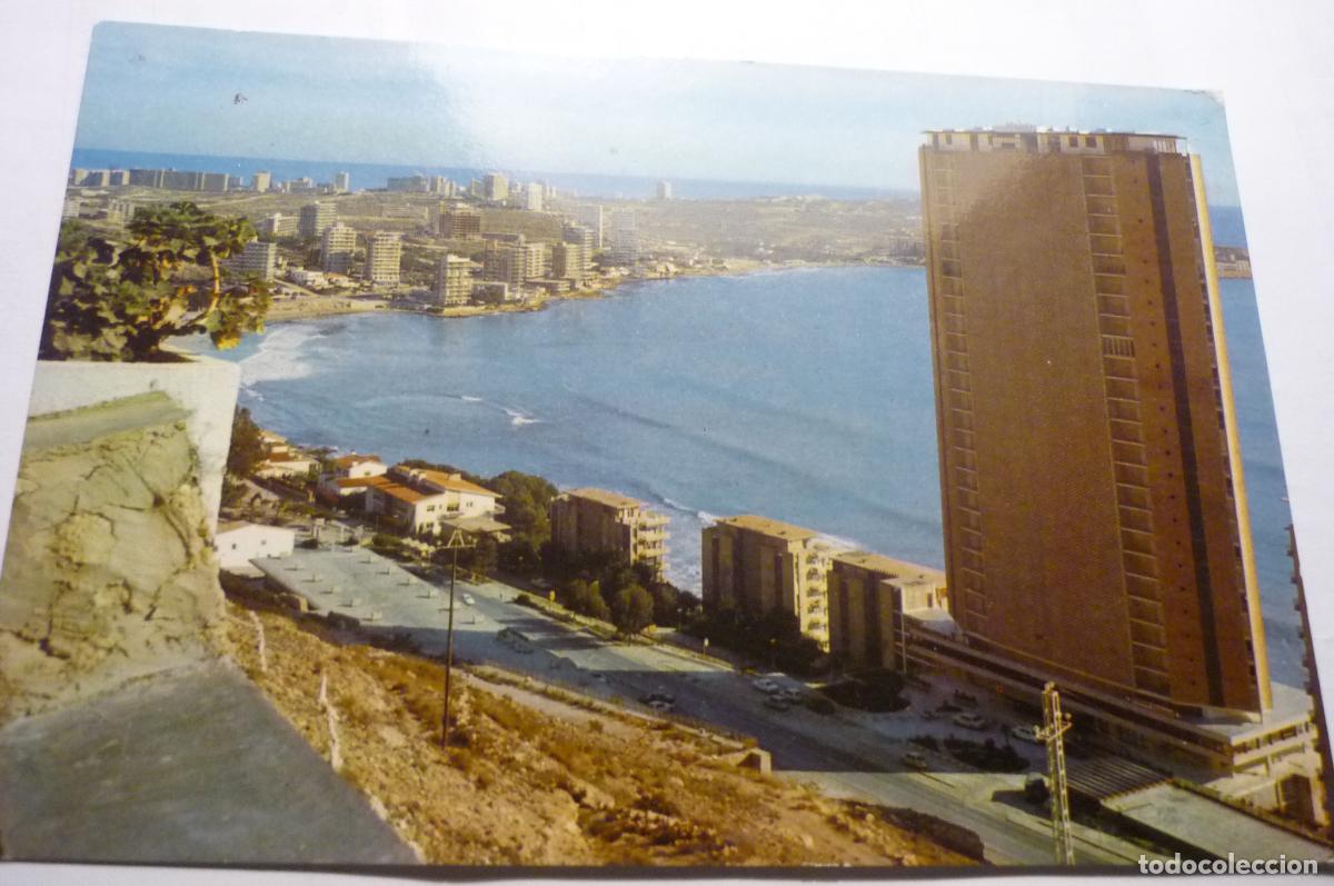 Postales: postal alicante,.albufereta escrita
