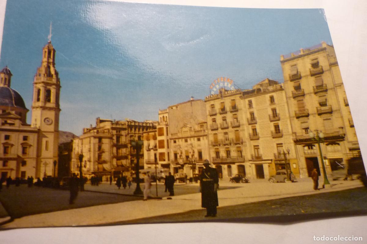 Postales: postal alcoy pl.espa&ntilde;a escrita cm