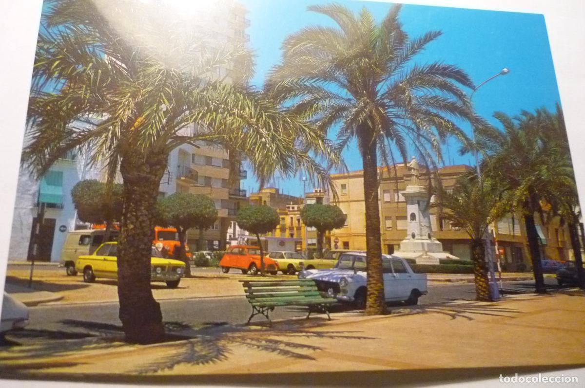 Postales: postal vinaroz pl.costa y borras coches cm