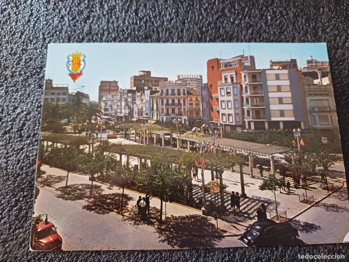Postales: 92 alcira, plaza del caudillo, vista general, ed. JDP, escrita