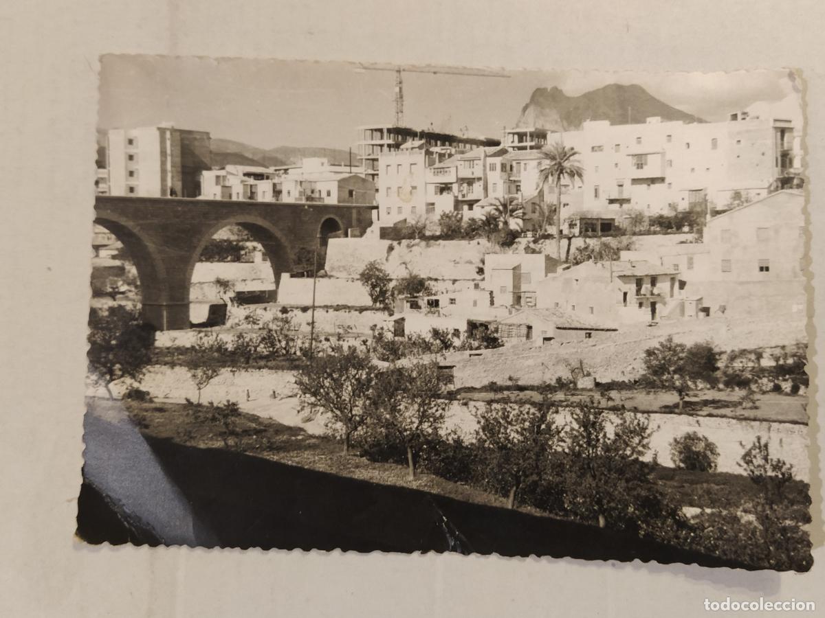 Postales: VILLAJOYOSA - REVERSO EN BLANCO - POSTAL ANTIGUA (116.235)