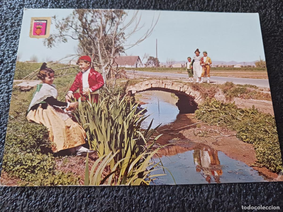 Postales: 1001 valencia, trajes tipicos, ed. subirats, circulada 1965
