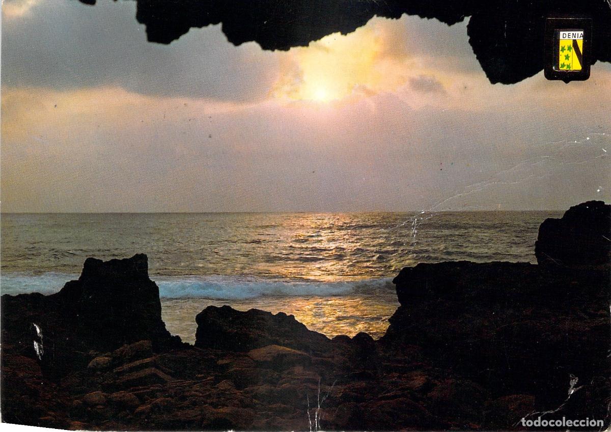 Cartoline: Postal de D&eacute;nia, Amanecer en Les Rotes, Alicante