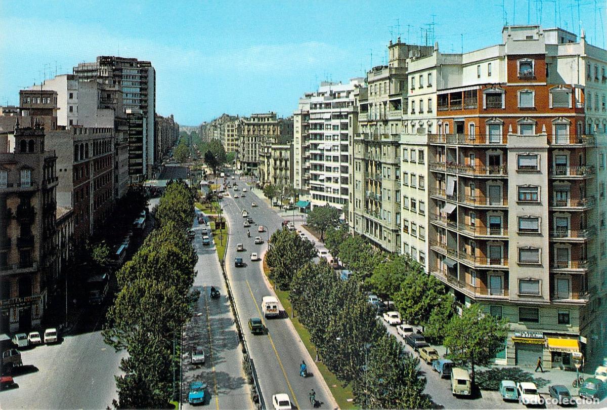 Postales: Postal de la Avenida Ram&oacute;n y Cajal, Valencia