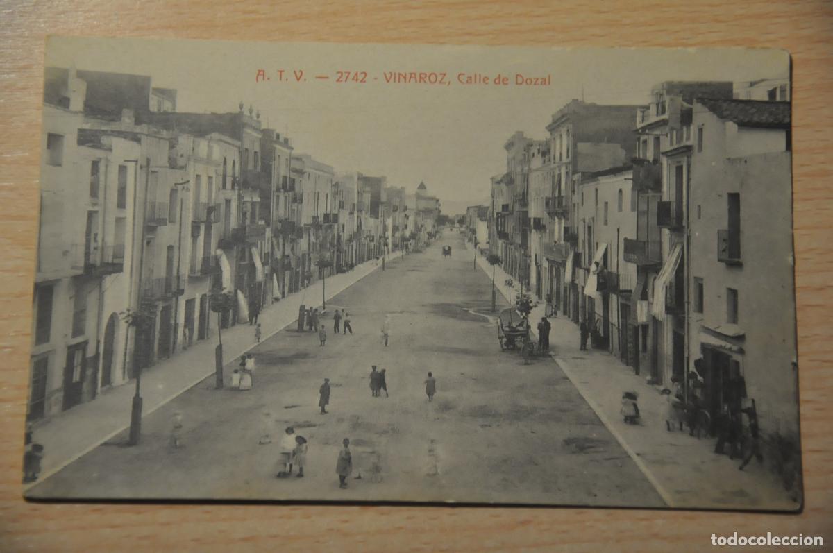 Postales: postal vinaroz, calle de dozal, atv 2742