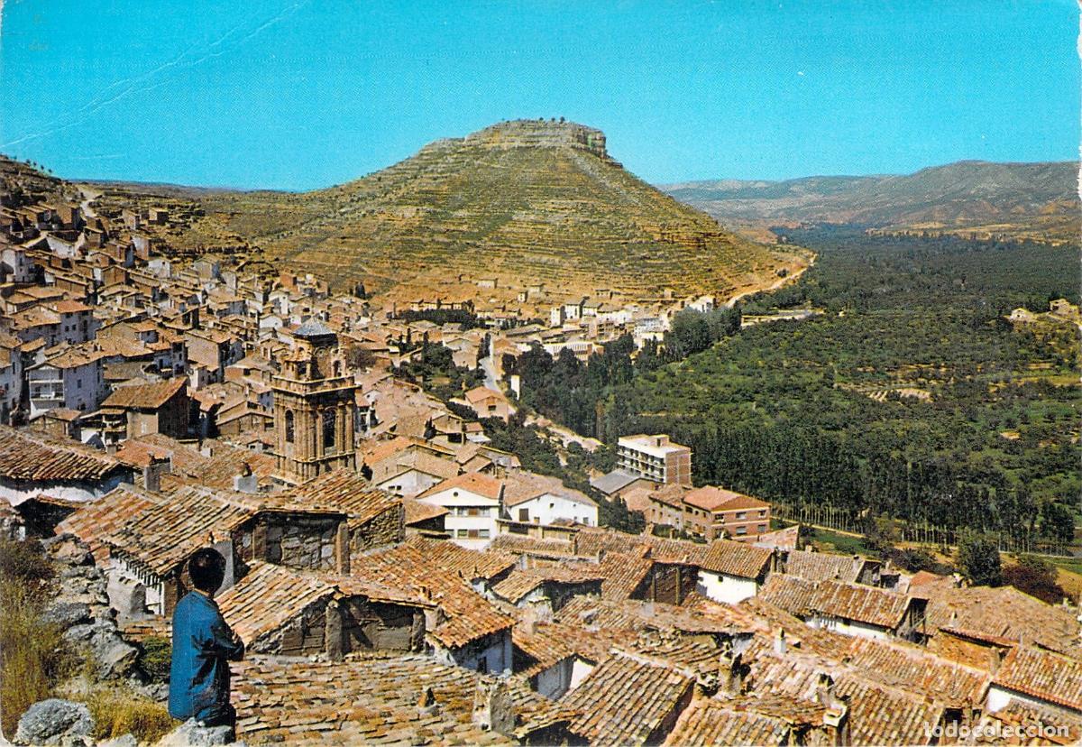 Postales: Postal de Ademuz, Valencia: Vista Panor&aacute;mica, Pico Castro y Vega