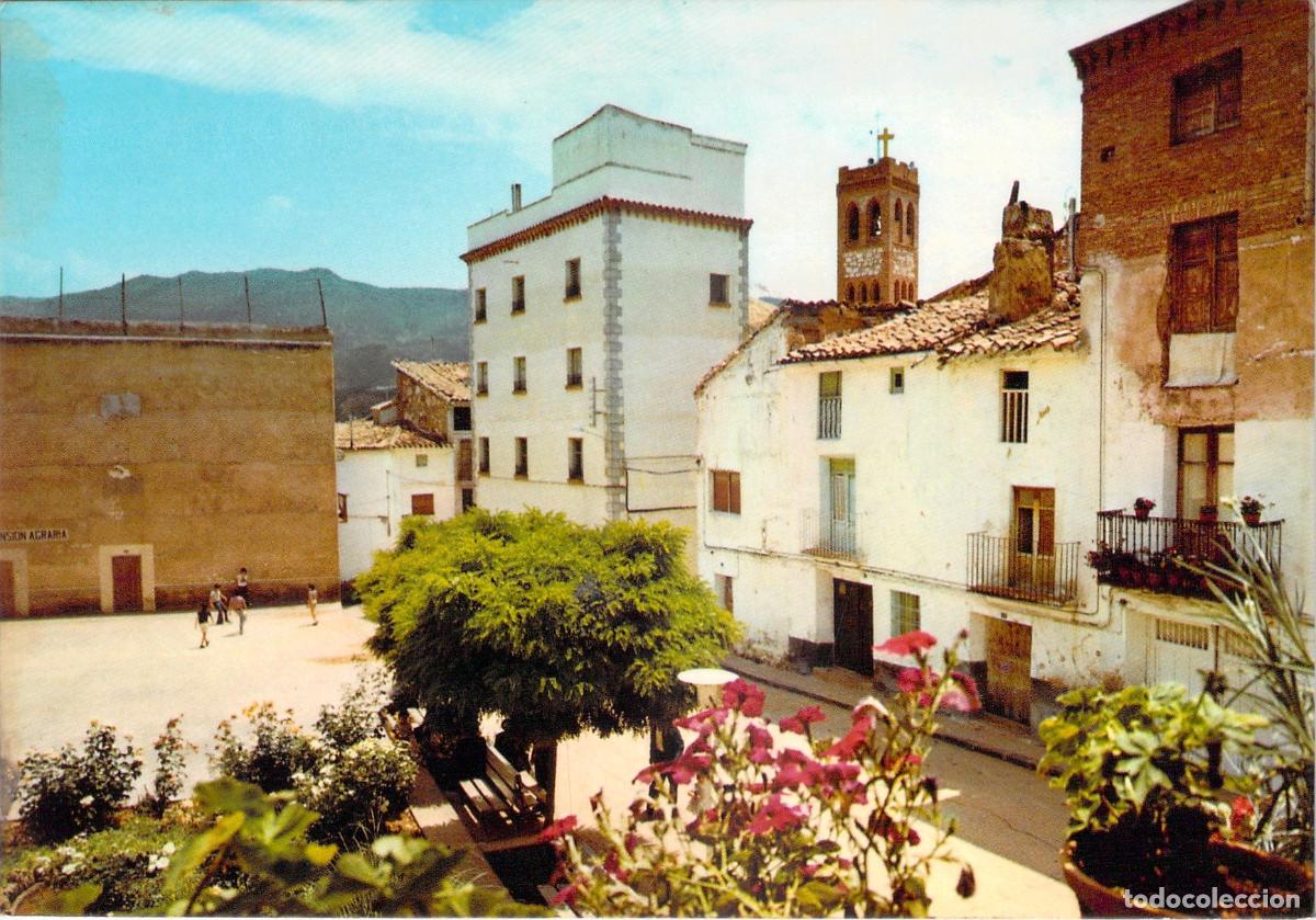 Postales: Postal de la Plaza Mayor de Torrebaja en Valencia