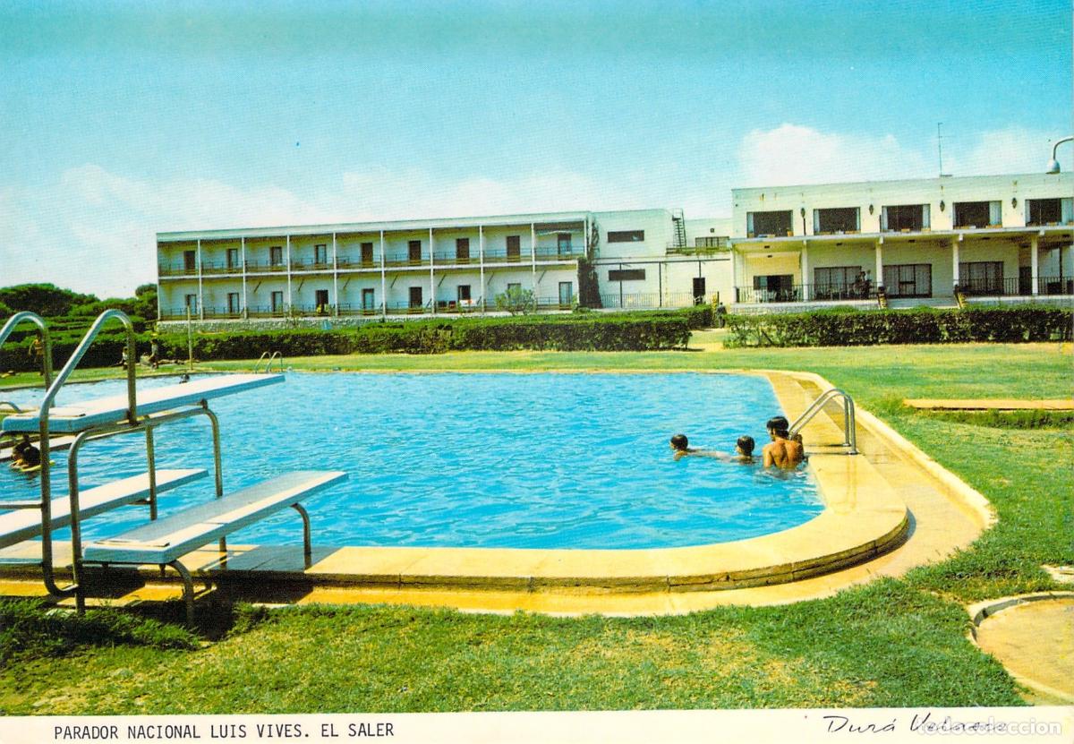 Postales: Postal Parador Nacional Luis Vives en El Saler Valencia