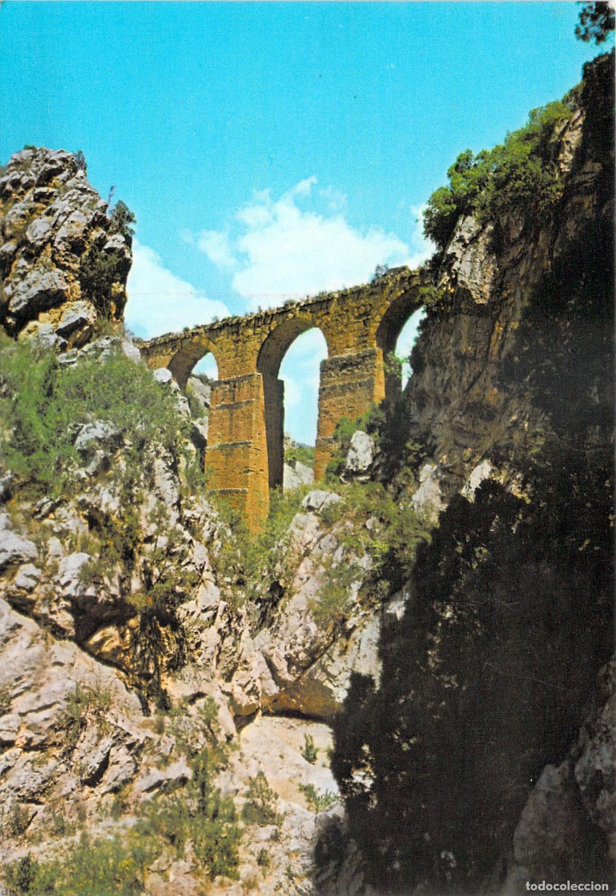 Postales: Postal de Chelva Valencia - Piedra Cortada Acueducto
