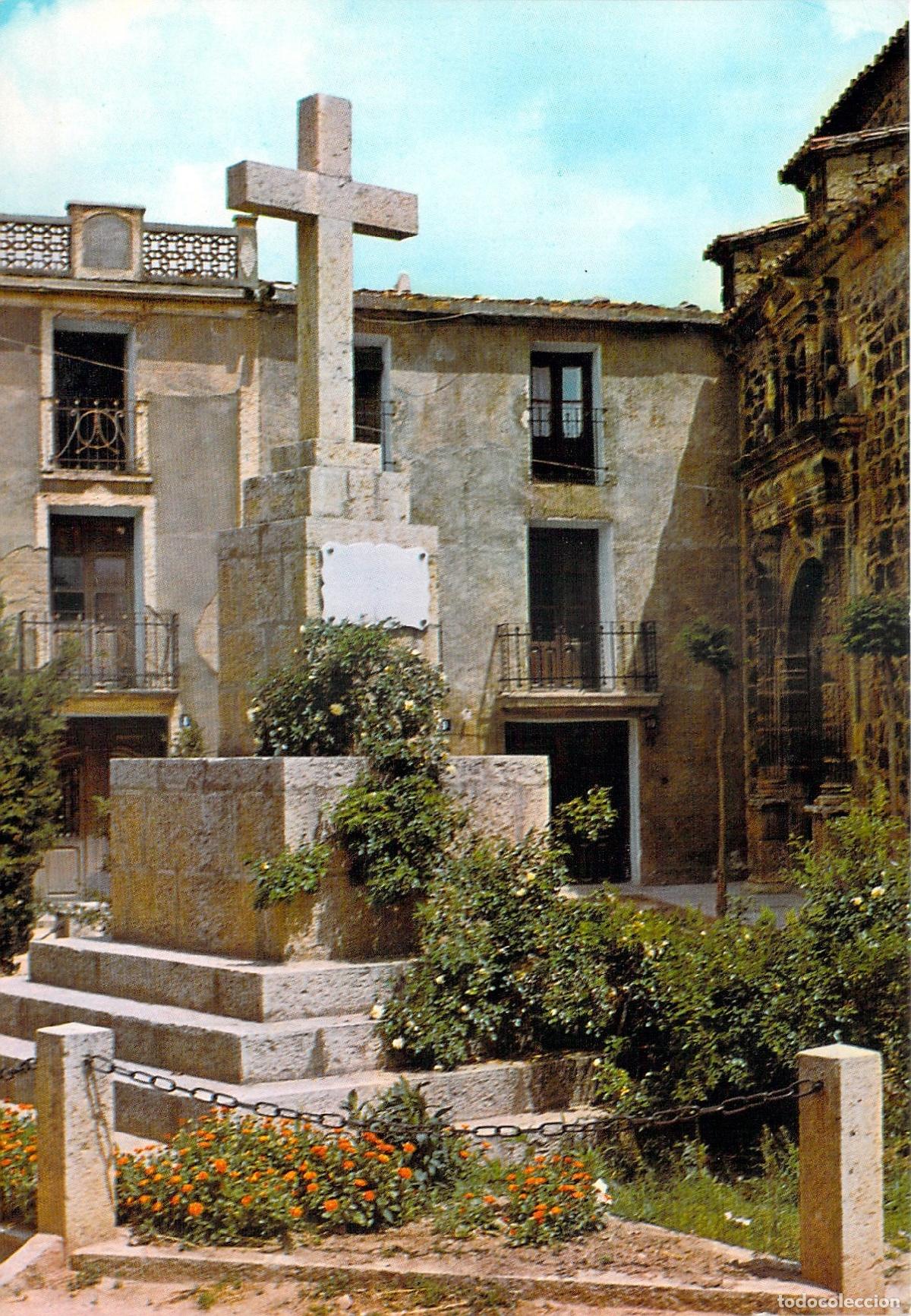 Postales: Postal Aras de Alpuente Valencia Monumento a los Ca&iacute;dos