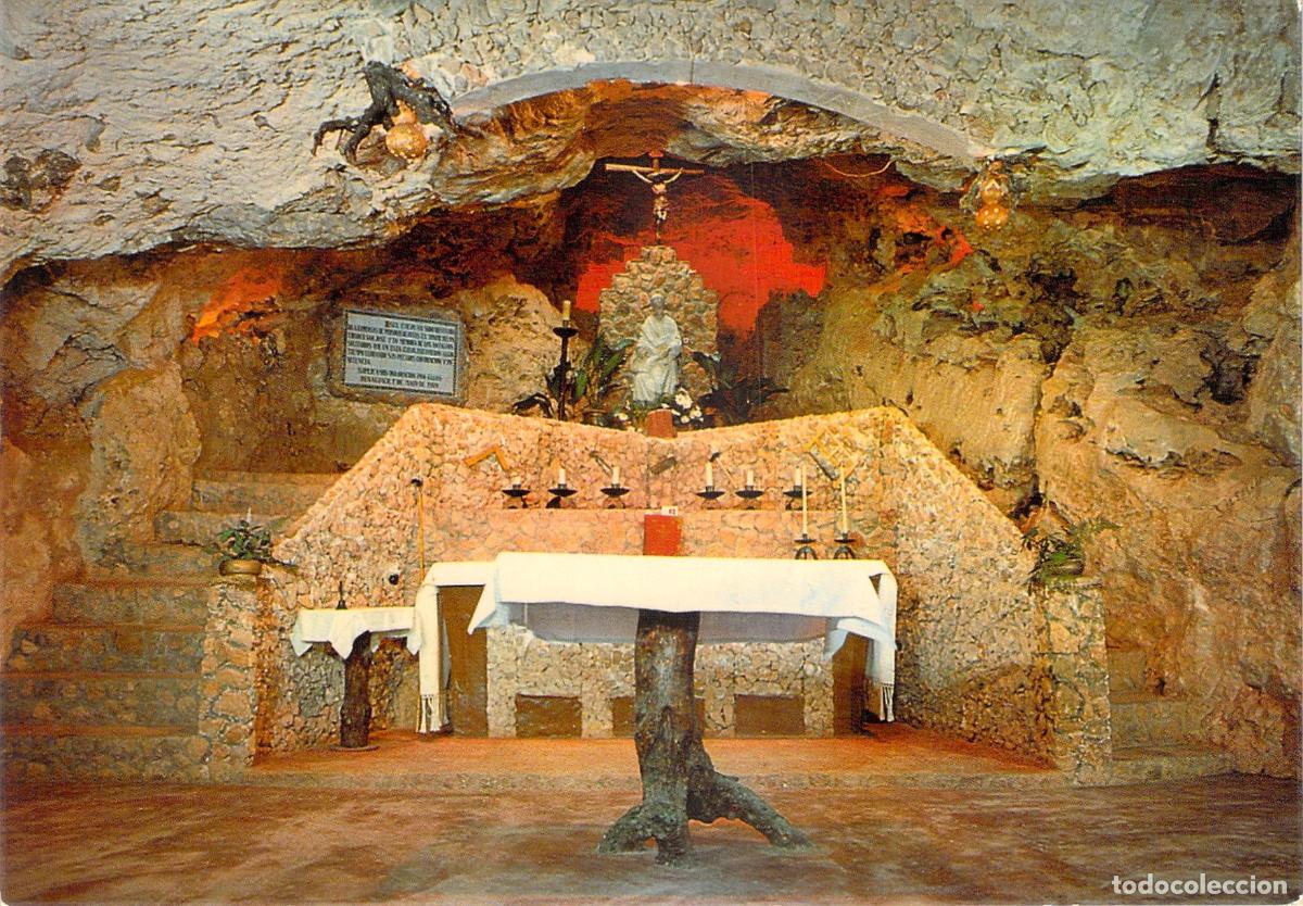 Postales: Postal Cueva de San Jos&eacute; en Benaguacil Valencia Santuario de Montiel
