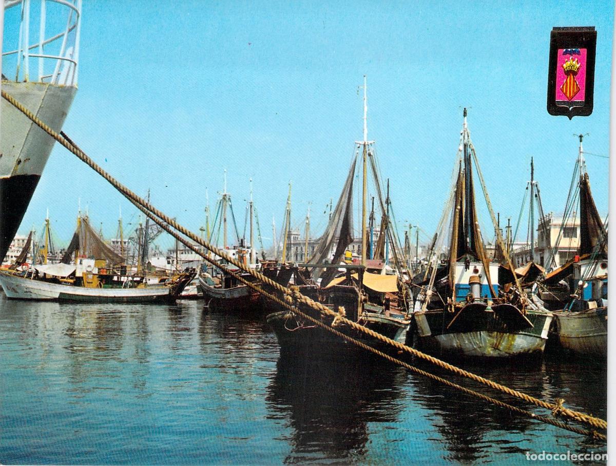 Postales: Postal del Puerto de Valencia y Muelle de Pesca