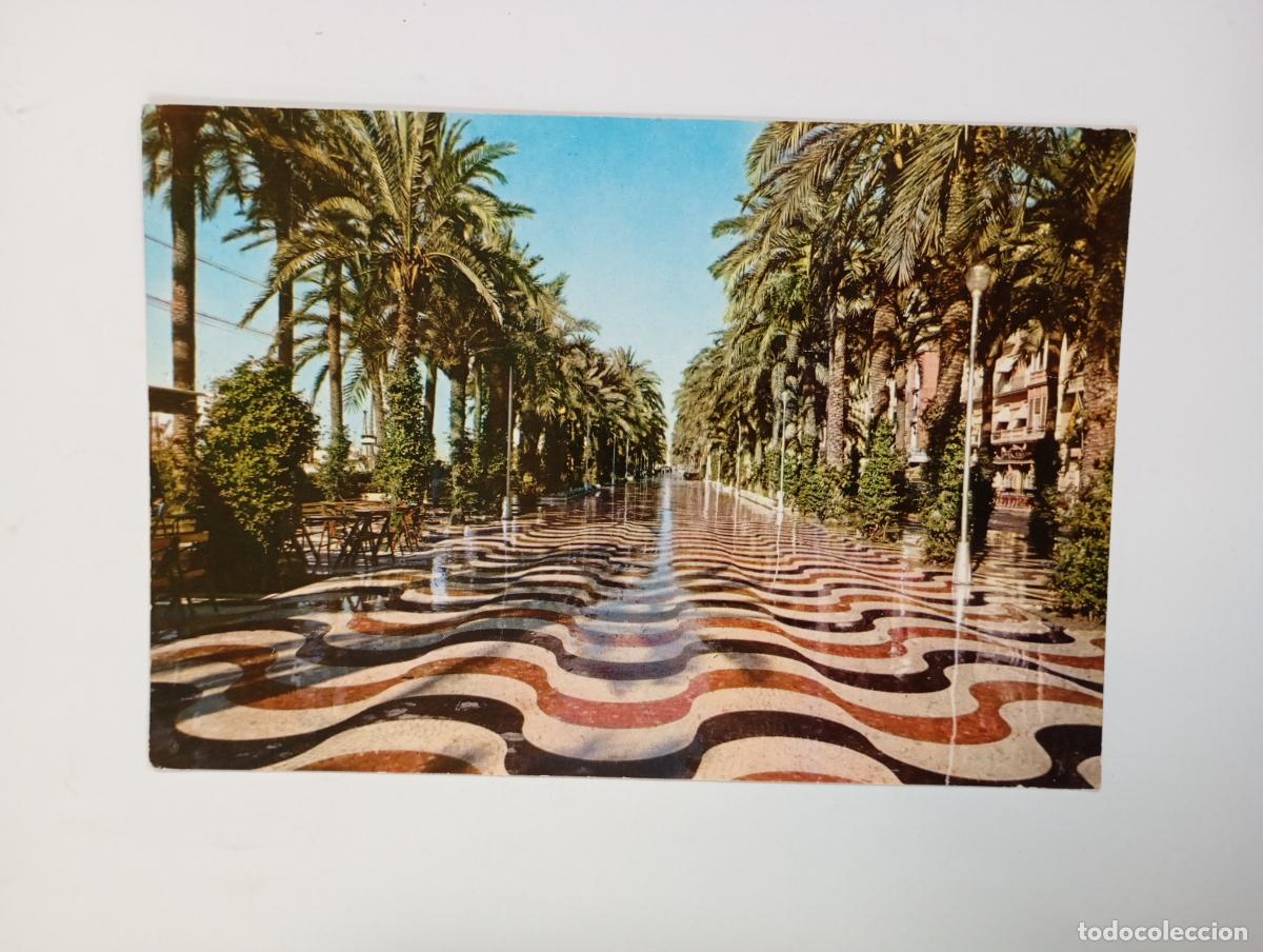 Postales: POSTAL DE ALICANTE. EXPLANADA DE ESPA&Ntilde;A. TDKP29R