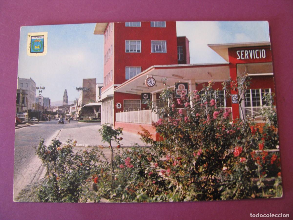 Postales: POSTAL DE GANDIA. CARRETERA DE VALENCIA. SUBIRATS CASANOVAS.