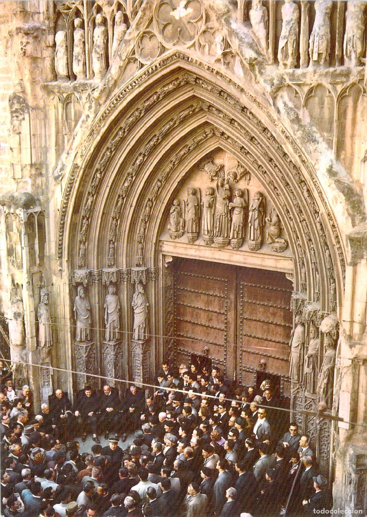 Postales: Postal de Valencia: El Tribunal de las Aguas en la Catedral
