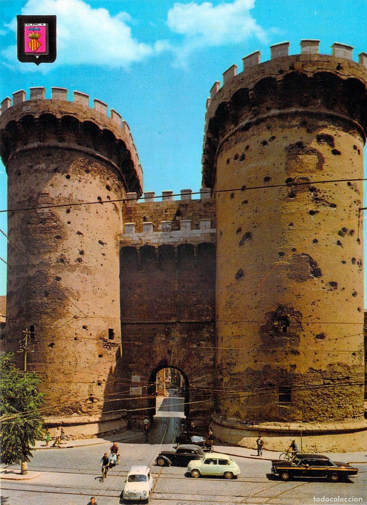 Postales: Postal Torres de Cuarte en Valencia, Escudo de Oro