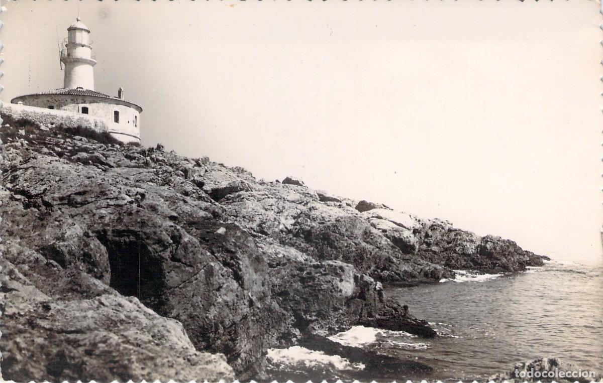 Postales: Postal de Cullera - Vista del Faro sobre los Acantilados