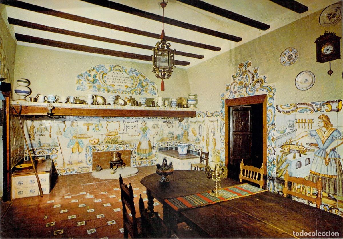 Postais: Postal Cocina T&iacute;pica Valenciana Decoraci&oacute;n Tradicional