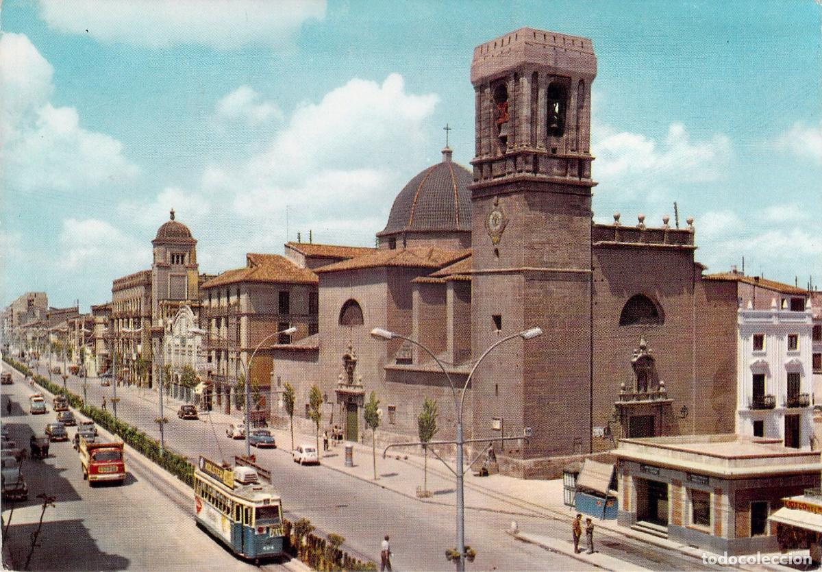 Postais: Postal de Valencia Avenida Doncel Luis F Garc&iacute;a Sanchiz con Tranv&iacute;a