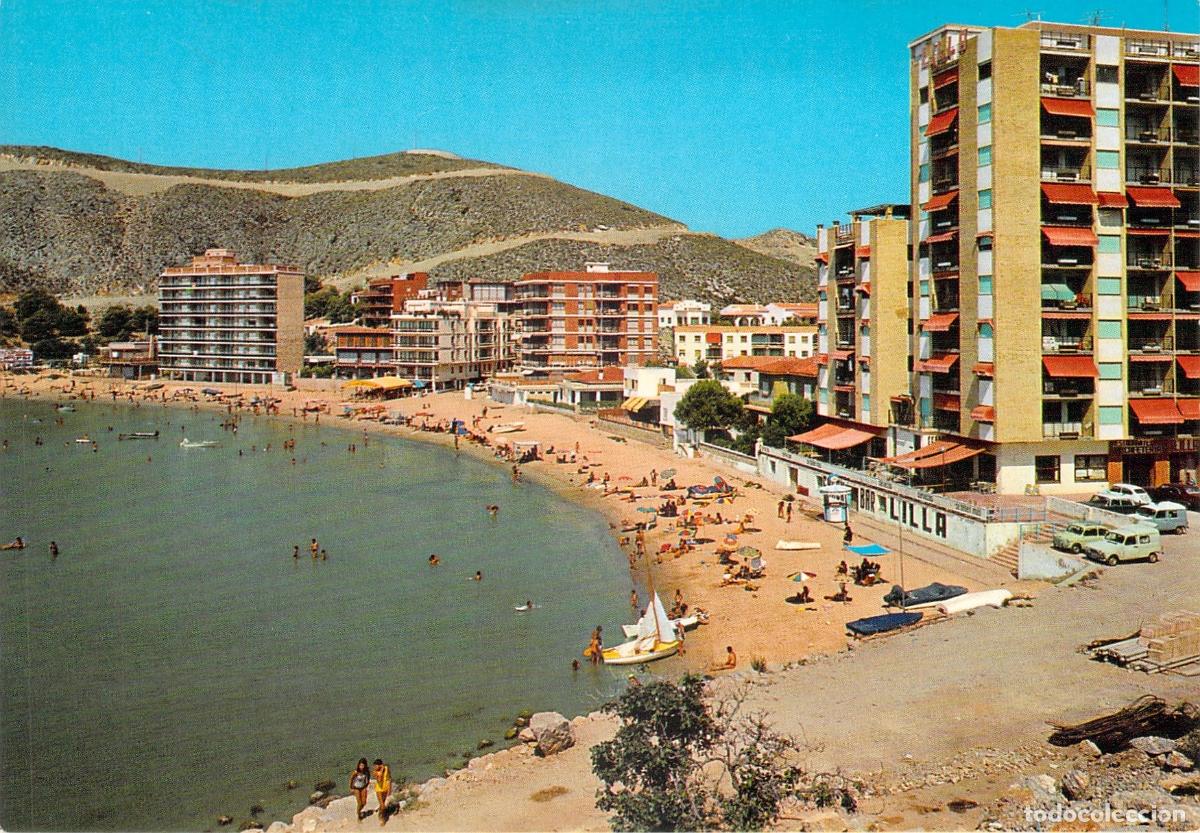 Postales: Postal de la Playa de Lilla en Cullera, Valencia