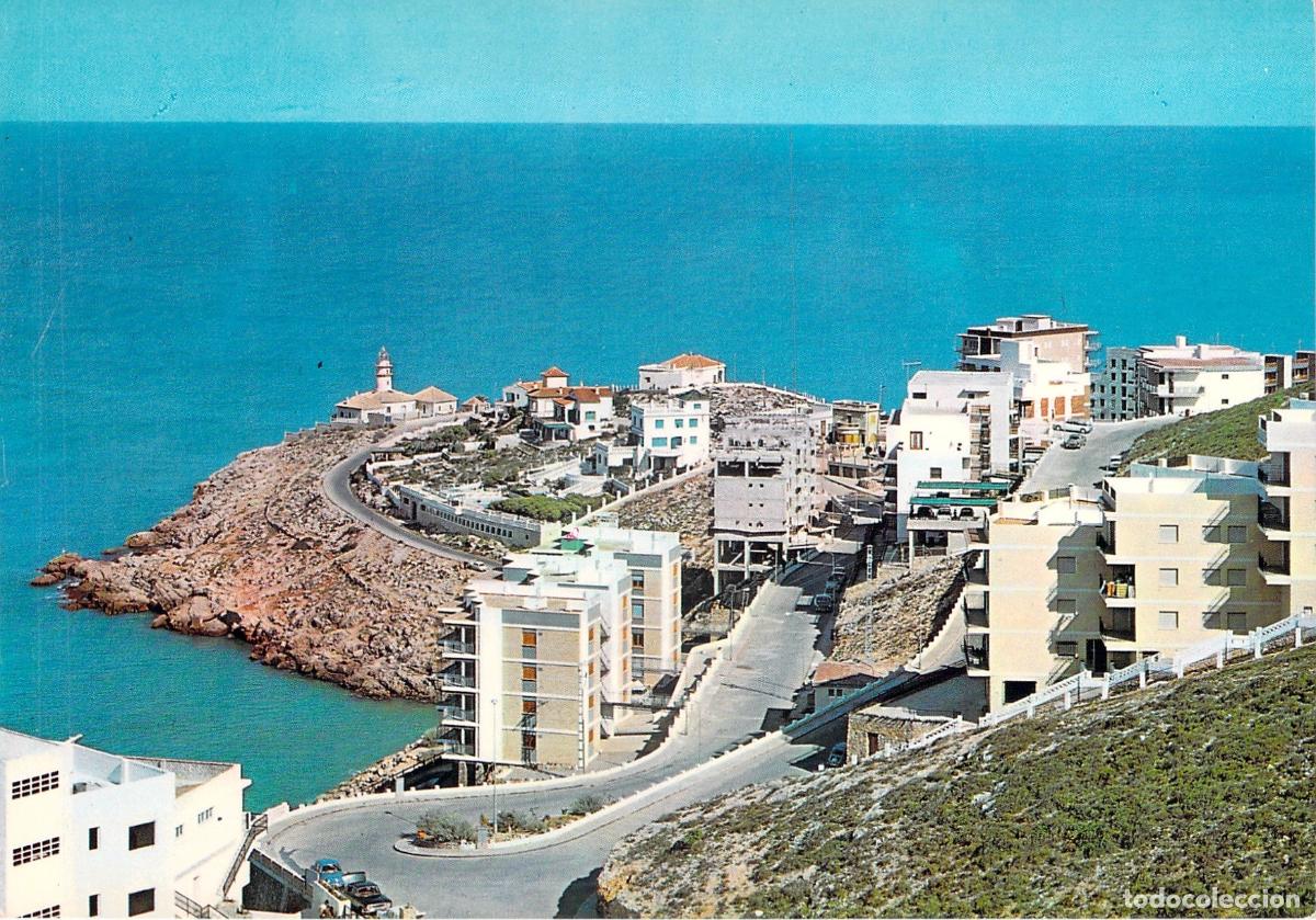 Postales: Postal de Cullera, El Faro y Paisaje Costero de Valencia