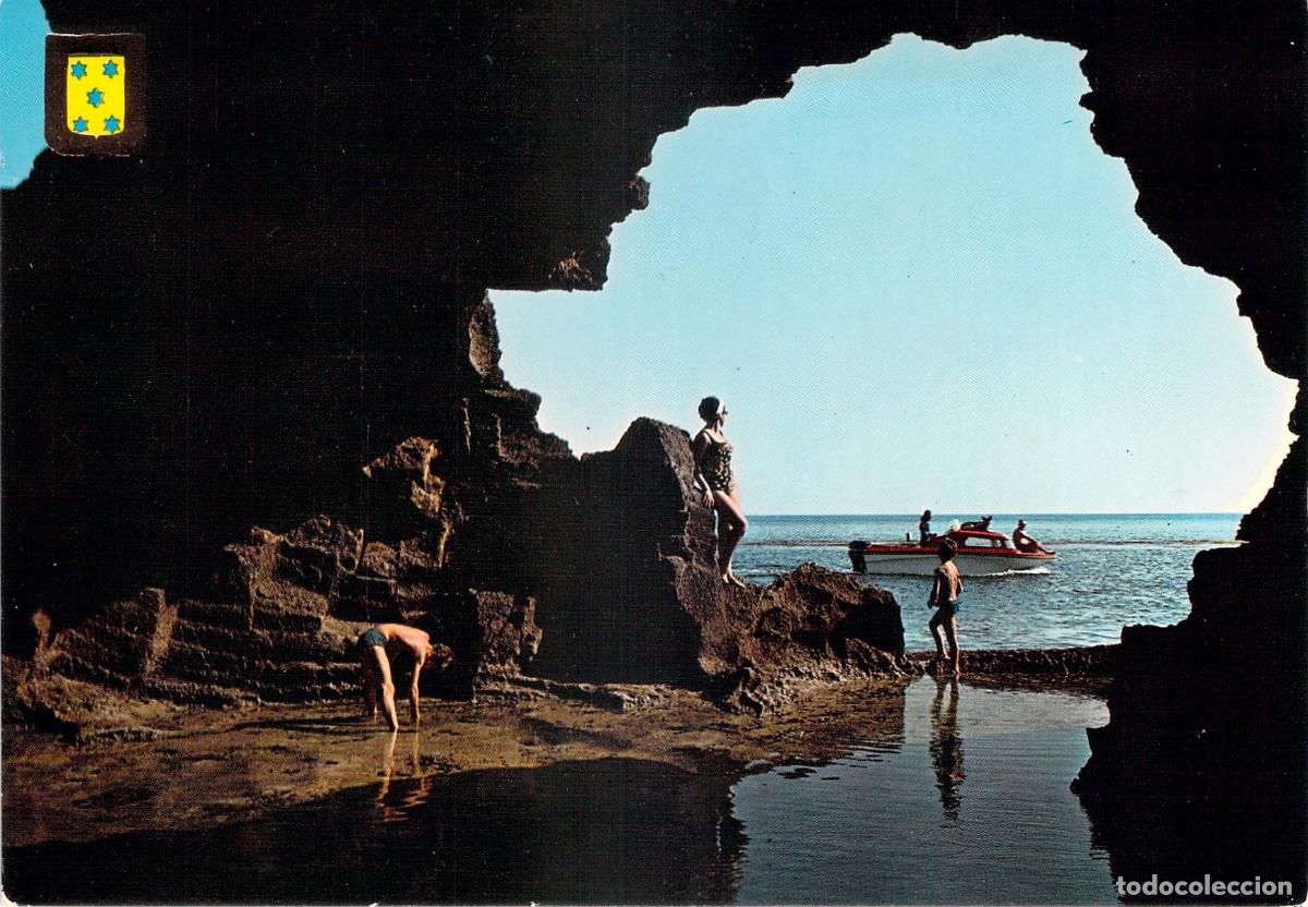 Postales: Postal de la Cova Tall&aacute; en D&eacute;nia, Alicante - Escudo de Oro
