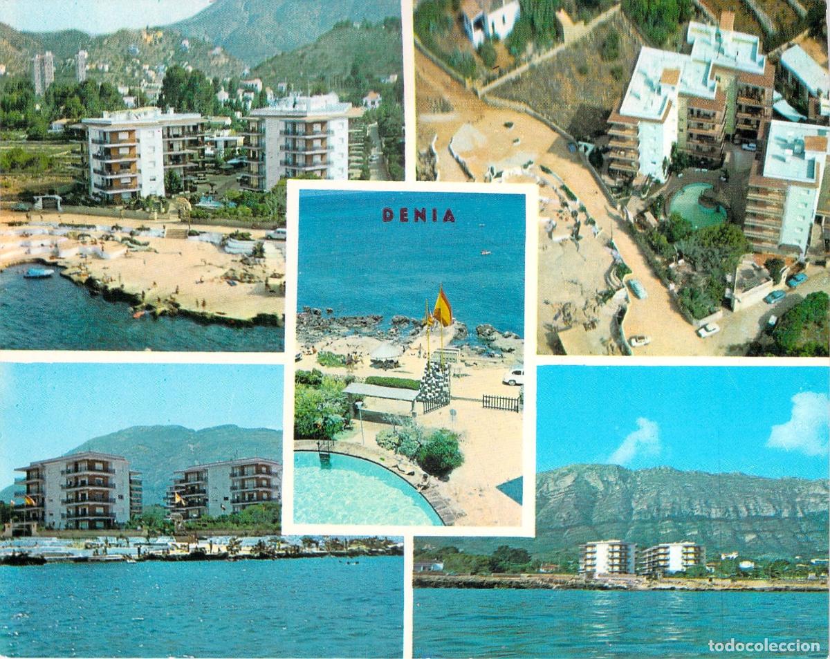 Postales: Postal Denia Alicante Apartamentos El Trampol&iacute; Costa Blanca
