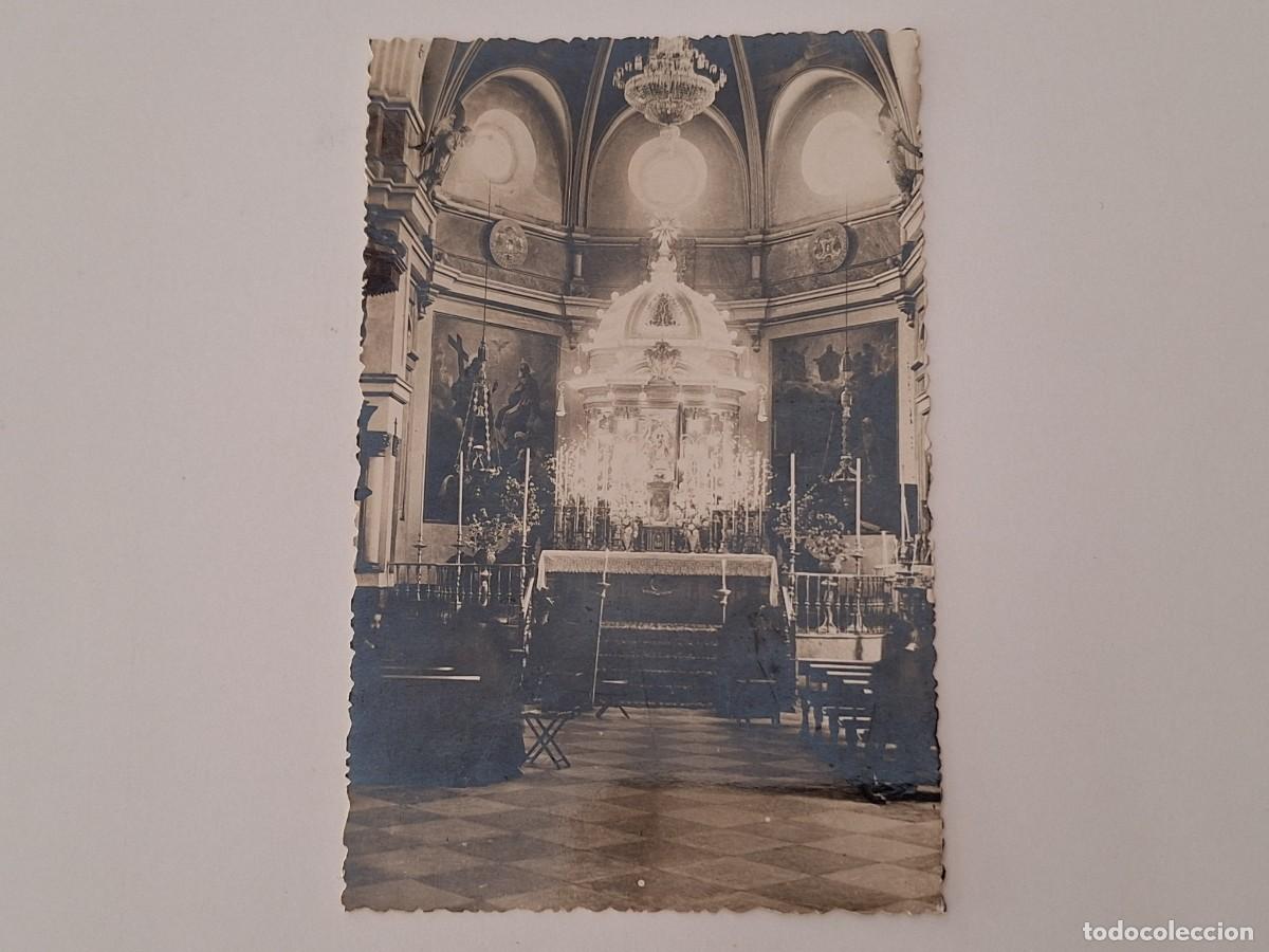 Postales: ANTIGUA POSTAL FOTOGRAFICA SANTUARIO TEMPLETE VIRGEN DEL CASTILLO CULLERA VALENCIA RV 2860