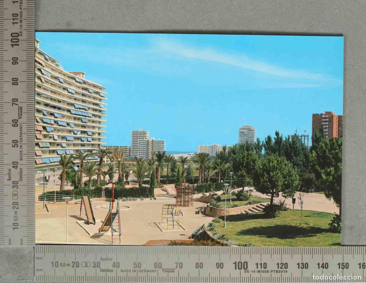 Postais: POSTAL. PLAYA SAN JUAN (Alicante)-372 Club del Mar y jardines
