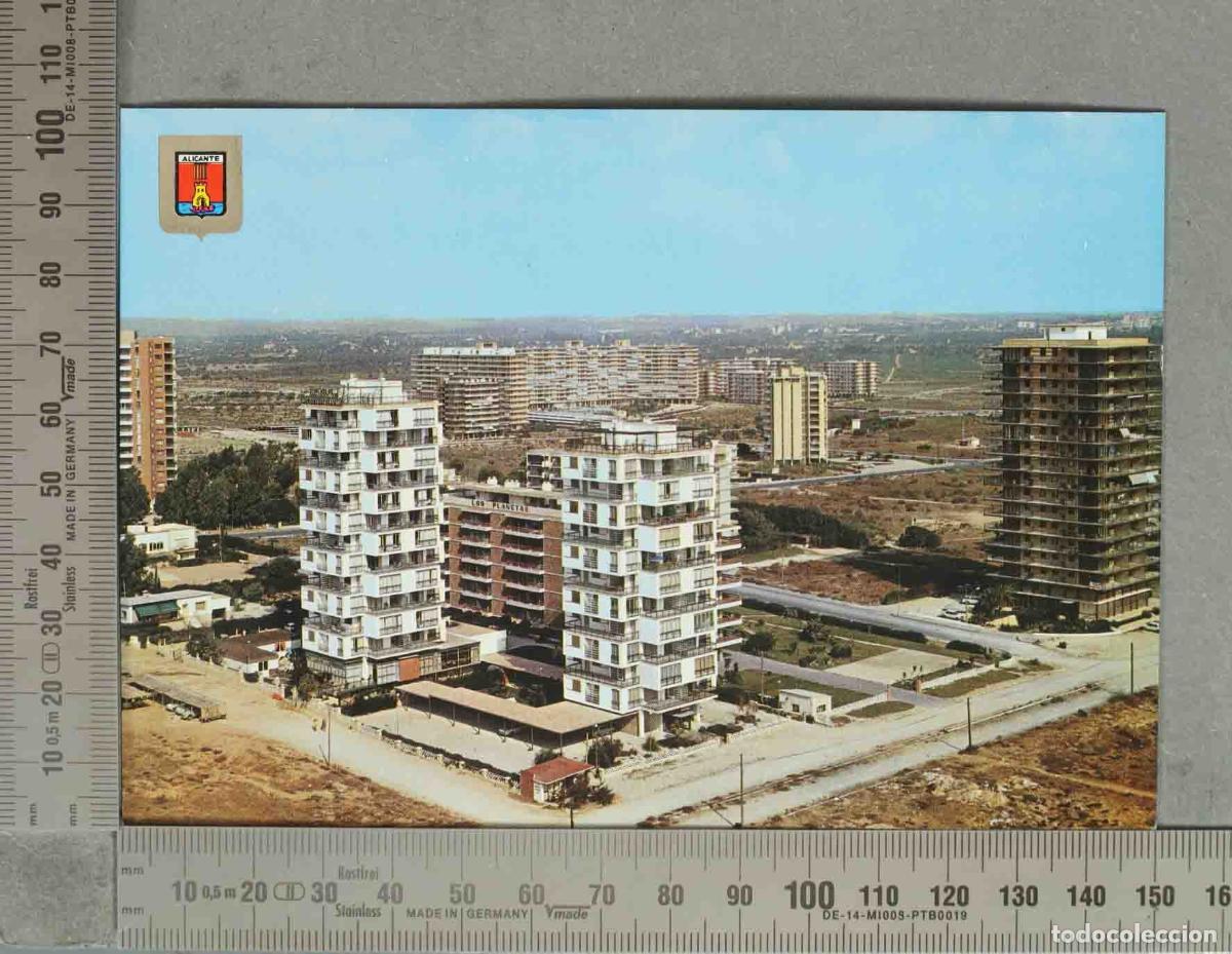 Postales: POSTAL. Alicante - Playa de San Juan - Edificio Los Planetas