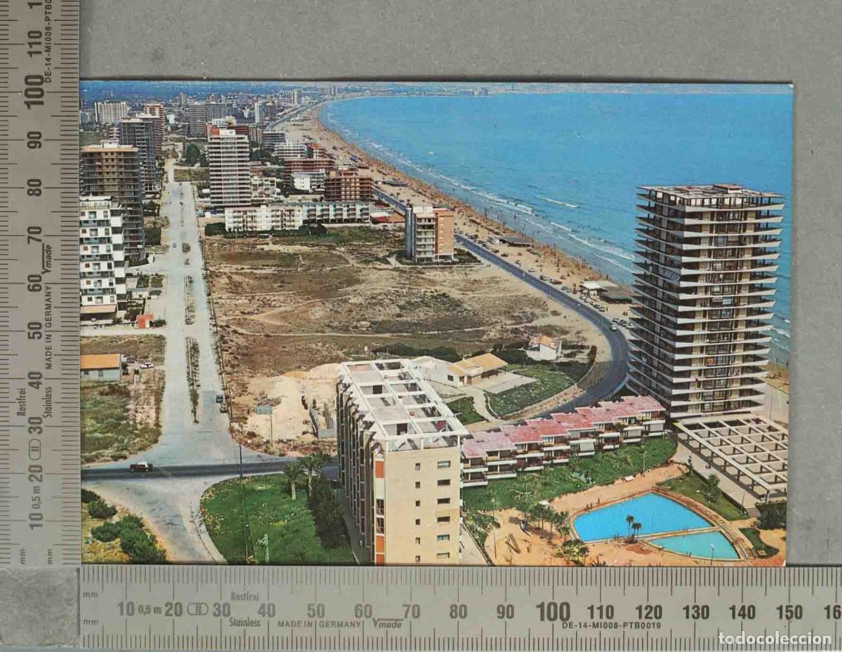 Postales: POSTAL. Alicante - Playa de San Juan - Vista a&eacute;rea