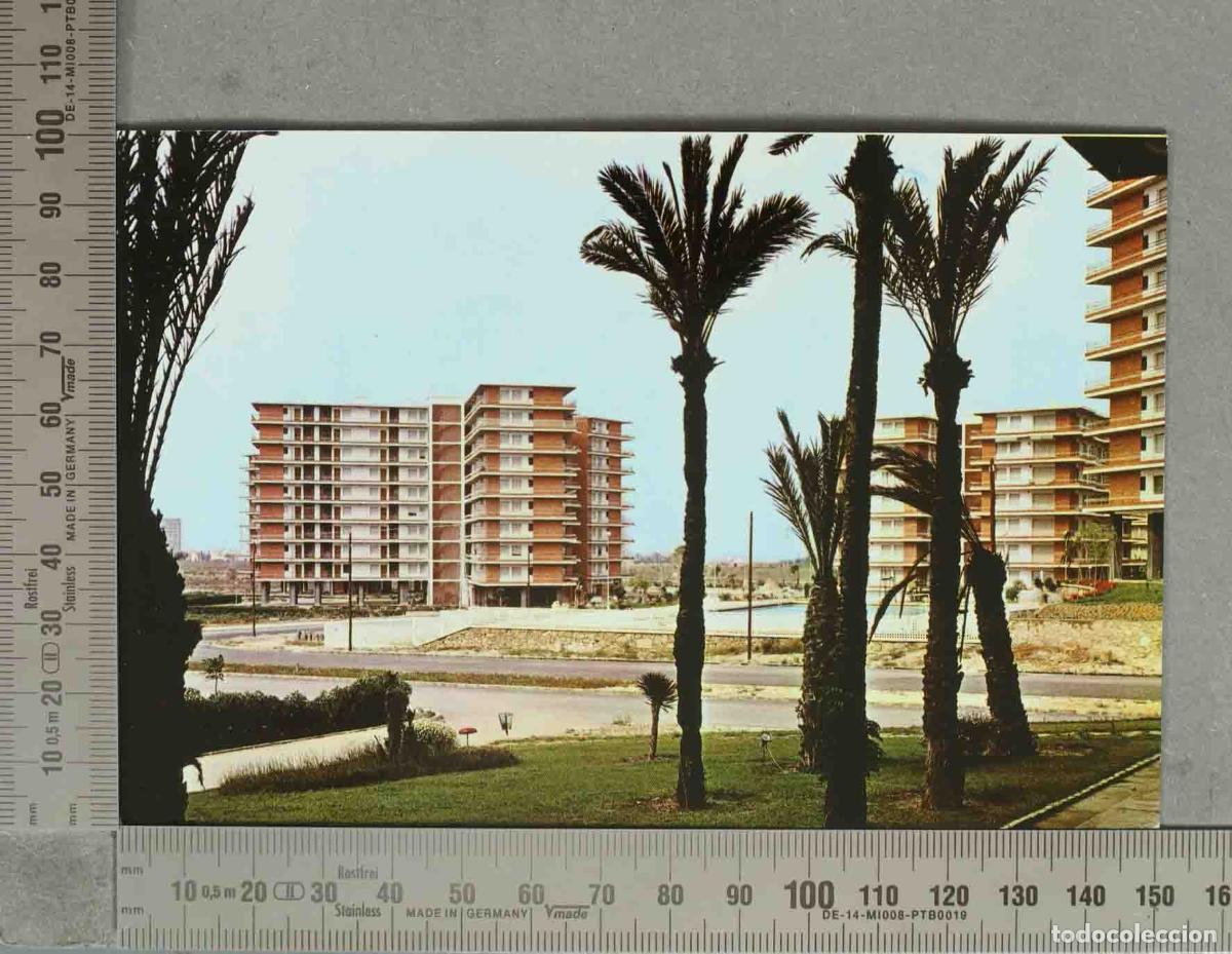 Postales: POSTAL. Benidorm - Playa de Levante - Hotel Torre D&acute;Oboe