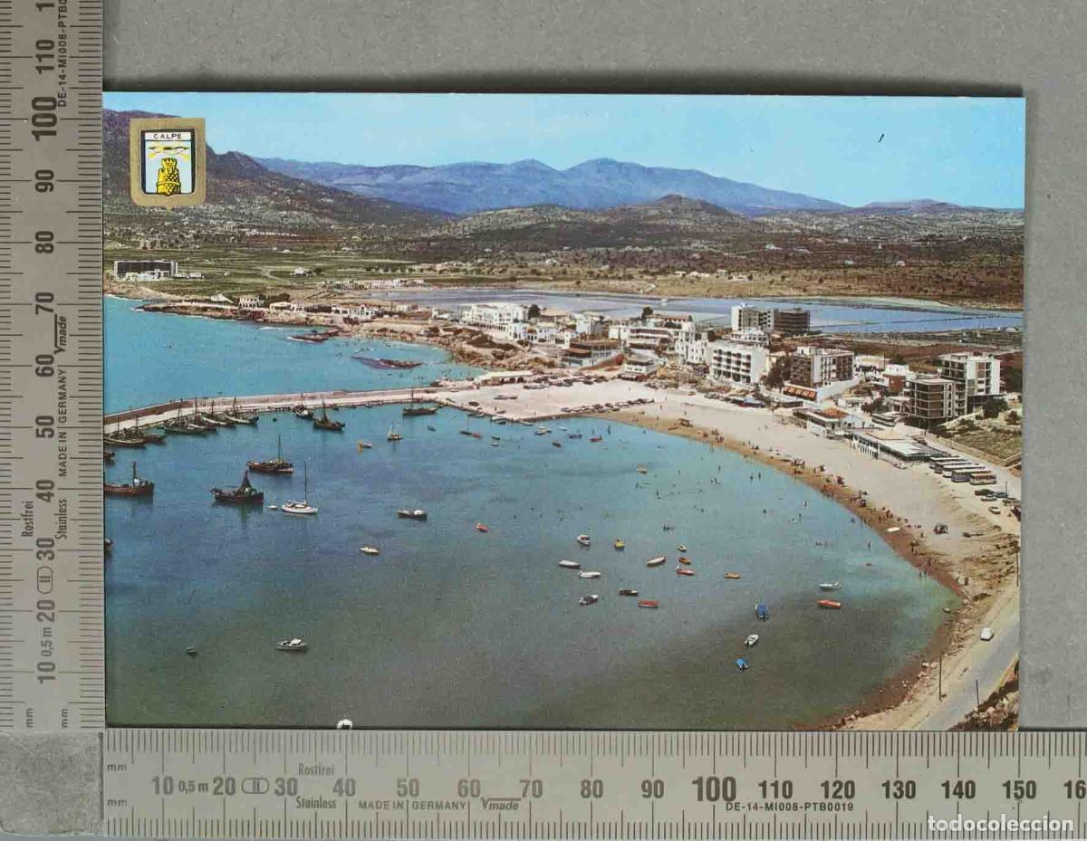 Postales: POSTAL. Calpe - Alicante - Vista a&eacute;rea
