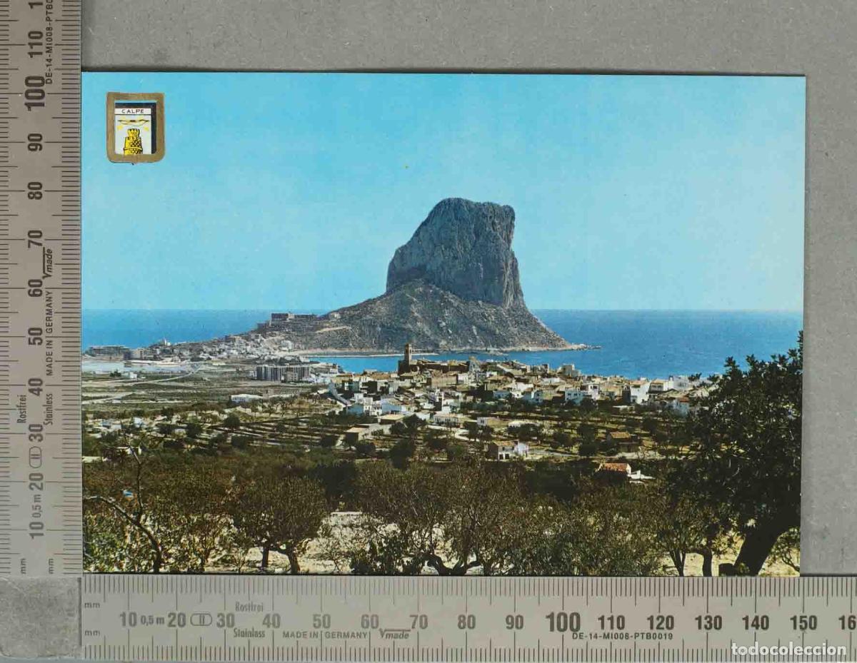 Postales: POSTAL. Calpe - Pe&ntilde;&oacute;n de Ifach