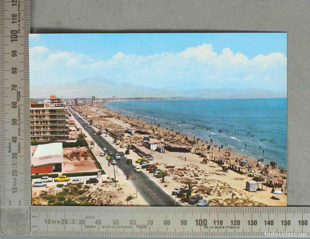 Postales: POSTAL. Alicante - Playa de San Juan - Vista a&eacute;rea